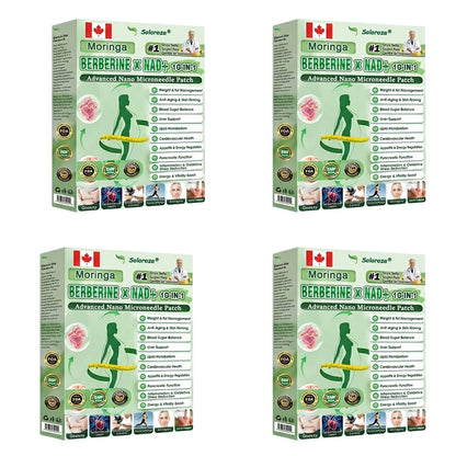 ✨Official Store | 🍋 Solaroza® Moringa & Berberine 10-IN-1 Advanced Nano Microneedle 1 Patch (Once Daily, visible changes in 7 days) ✅ Obesity, Diabetes, Sleep Apnea, And Joint Issues-1