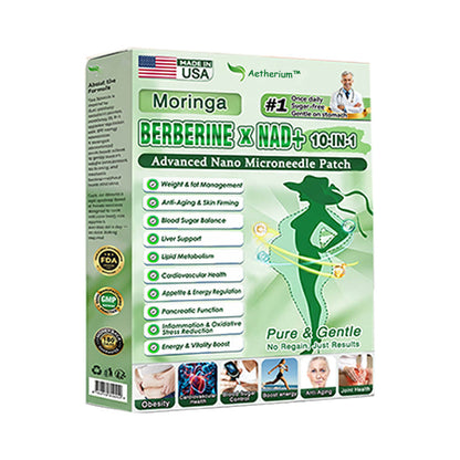 🍋Official Store | 🍋 Solaroza® Moringa & Berberine 10-IN-1 Advanced Nano Microneedle 1 Patch (Once Daily, visible changes in 7 days) ✅ Obesity, Diabetes, Sleep Apnea, And Joint Issues