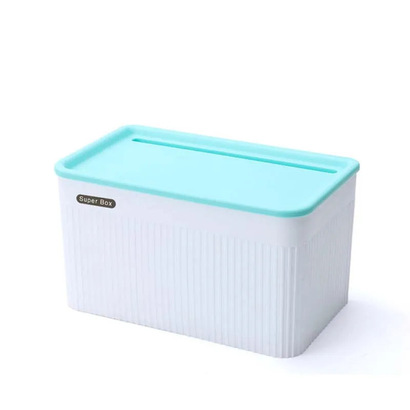 Waterproof Wall-Mounted Toilet Paper Holder with Storage Tray